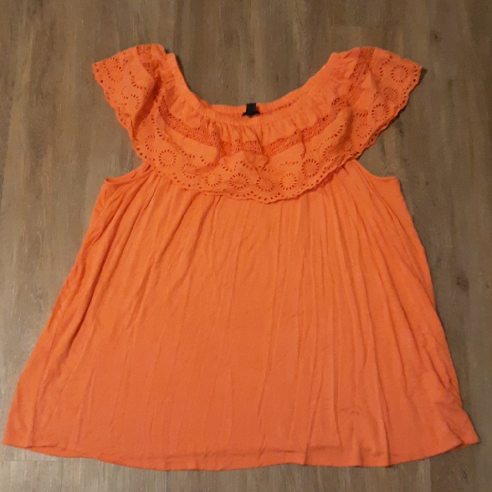 New Directions 3x orange shirt